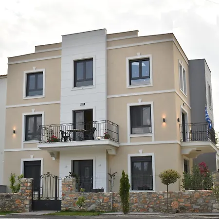 Casa Akrolithos Keramotí Buitenkant foto